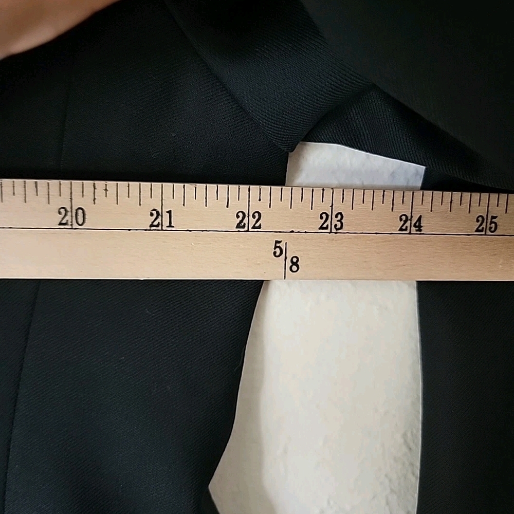 Brooks Brothers Brookease Classic Black Men's Wool Blazer - Picture 12 of 13